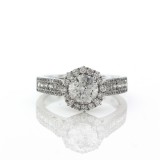 1.78CT Round Cut Diamond Engagement Ring